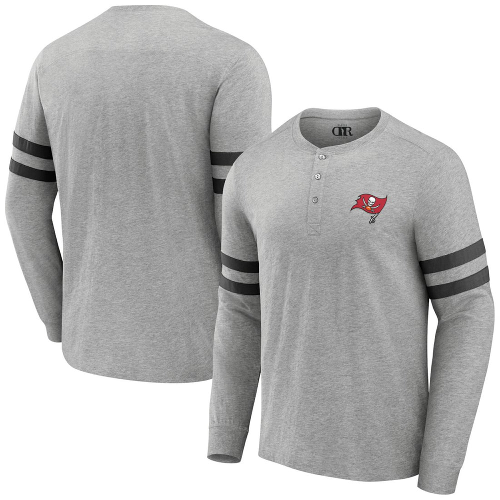 NFL x Darius Rucker Collection Henley Long Sleeve T-Shirt - Tampa Bay Buccaneers T-shirts