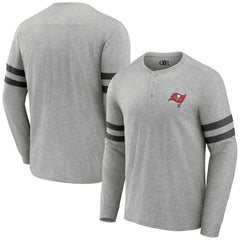 NFL x Darius Rucker Collection Henley Long Sleeve T-Shirt - Tampa Bay Buccaneers T-shirts