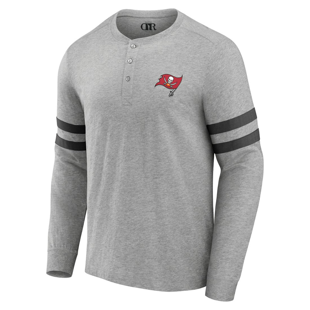 NFL x Darius Rucker Collection Henley Long Sleeve T-Shirt - Tampa Bay Buccaneers T-shirts