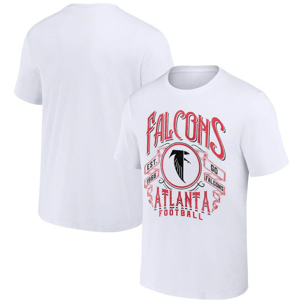 NFL x Darius Rucker Collection Vintage Football T-Shirt - Atlanta Falcons T-shirts