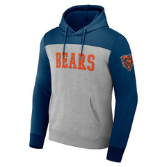 NFL x Darius Rucker Collection Color Blocked Pullover Hoodie - Chicago Bears Hoodies