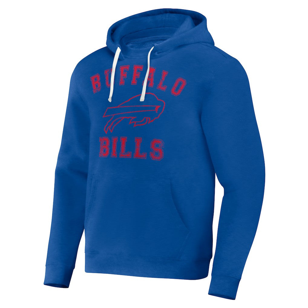 NFL x Darius Rucker Collection Coaches Pullover Hoodie - Buffalo Bills Hoodies