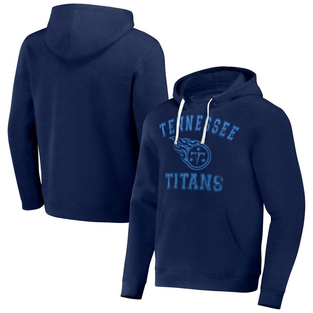 NFL x Darius Rucker Collection Coaches Pullover Hoodie - Tennessee Titans Hoodies