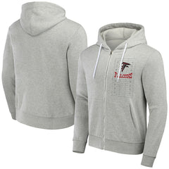 NFL x Darius Rucker Collection Domestic Full-Zip Hoodie - Atlanta Falcons Hoodies