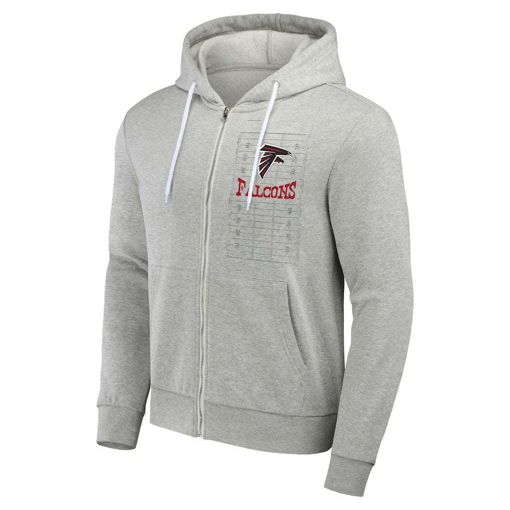 NFL x Darius Rucker Collection Domestic Full-Zip Hoodie - Atlanta Falcons Hoodies