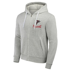 NFL x Darius Rucker Collection Domestic Full-Zip Hoodie - Atlanta Falcons Hoodies