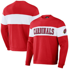 NFL x Darius Rucker Collection Team Color & White Pullover Sweatshirt - Arizona Cardinals Pullover