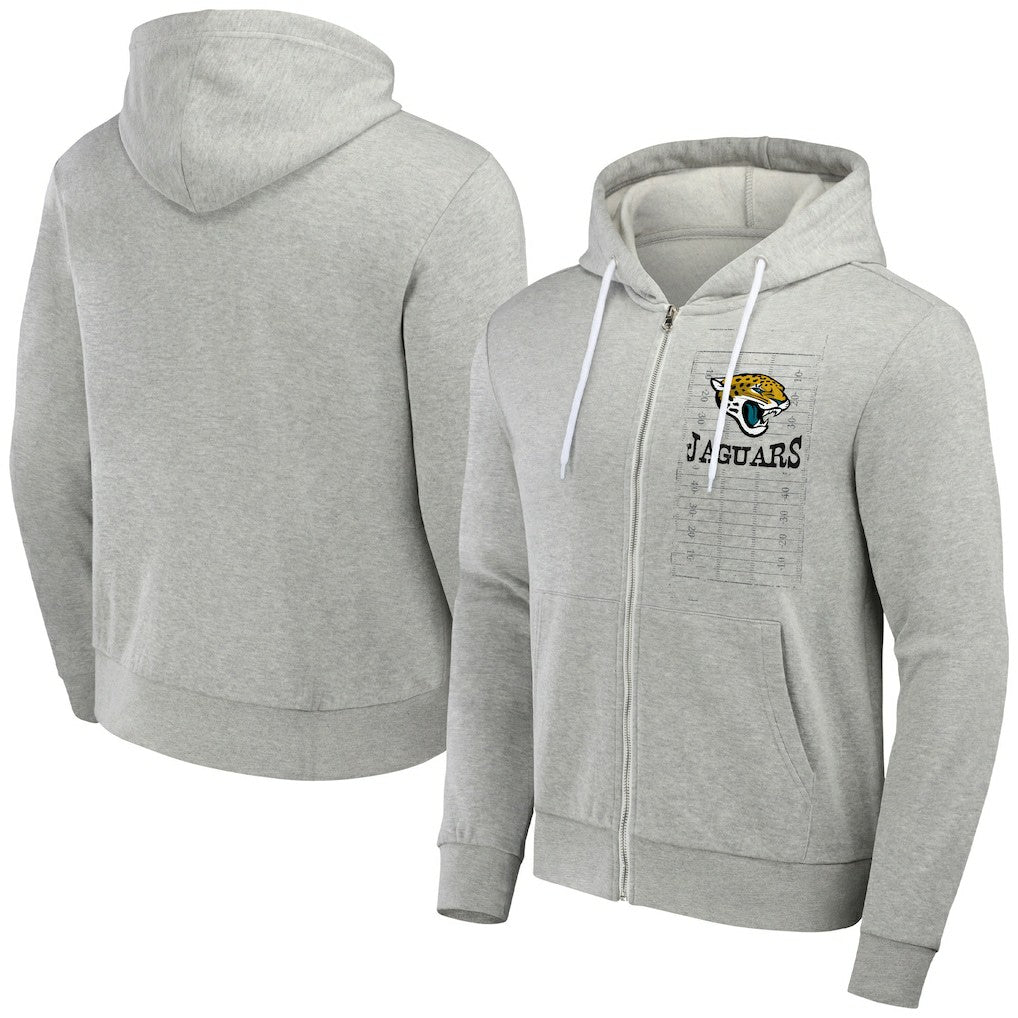 NFL x Darius Rucker Collection Domestic Full-Zip Hoodie - Jacksonville Jaguars Hoodies