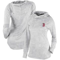 White Boston Red Sox Columbia Women's Omni-Wick Sunday Ball Pullover Hoodie