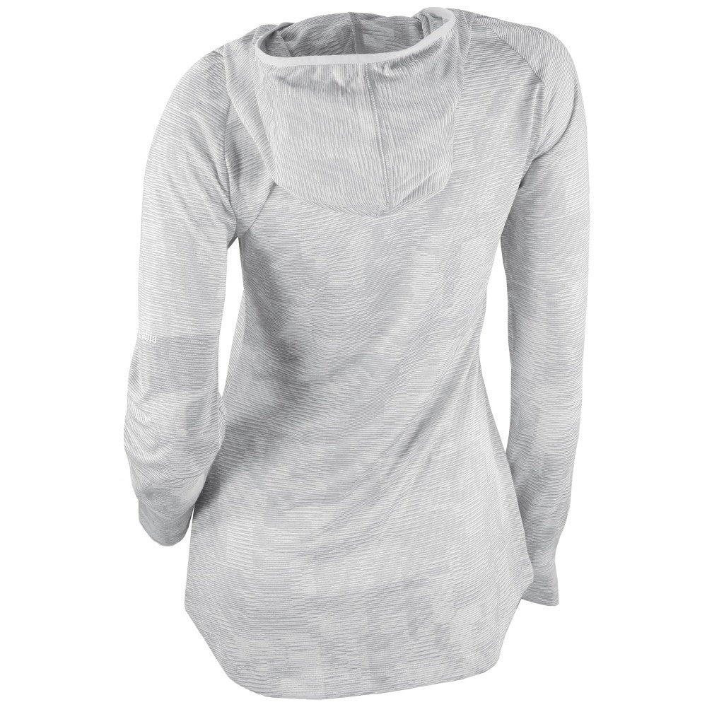 White New York Mets Columbia Women's Omni-Wick Sunday Ball Pullover Hoodie