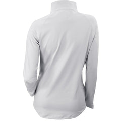 White Boston Red Sox Columbia Women's Omni-Wick Outward Nine Quarter-Zip Pullover Top