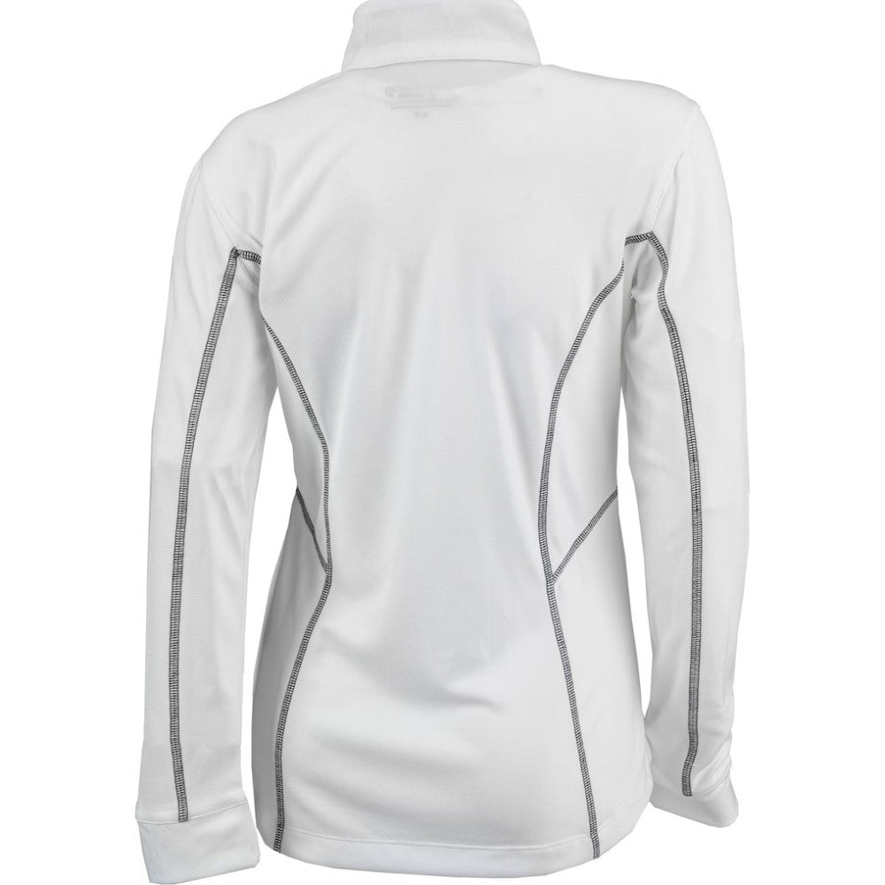 White Chicago White Sox Columbia Women's Omni-Wick Shotgun Quarter-Zip Pullover Top