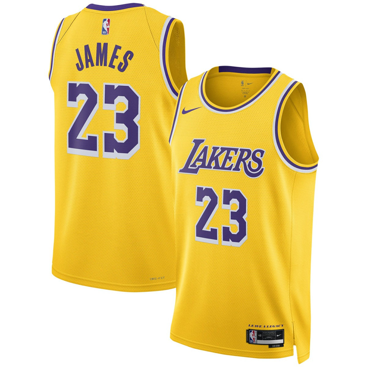 Nike LeBron James Los Angeles Lakers Unisex Swingman Jersey