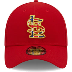 Red St. Louis Cardinals New Era 2023 MLB World Tour: London Series Flag Fill 39THIRTY Flex Hat
