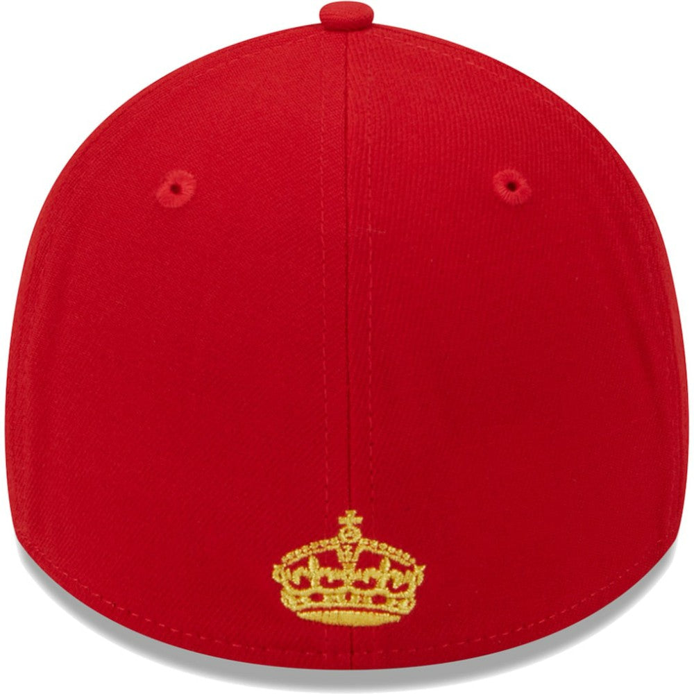 Red St. Louis Cardinals New Era 2023 MLB World Tour: London Series Flag Fill 39THIRTY Flex Hat