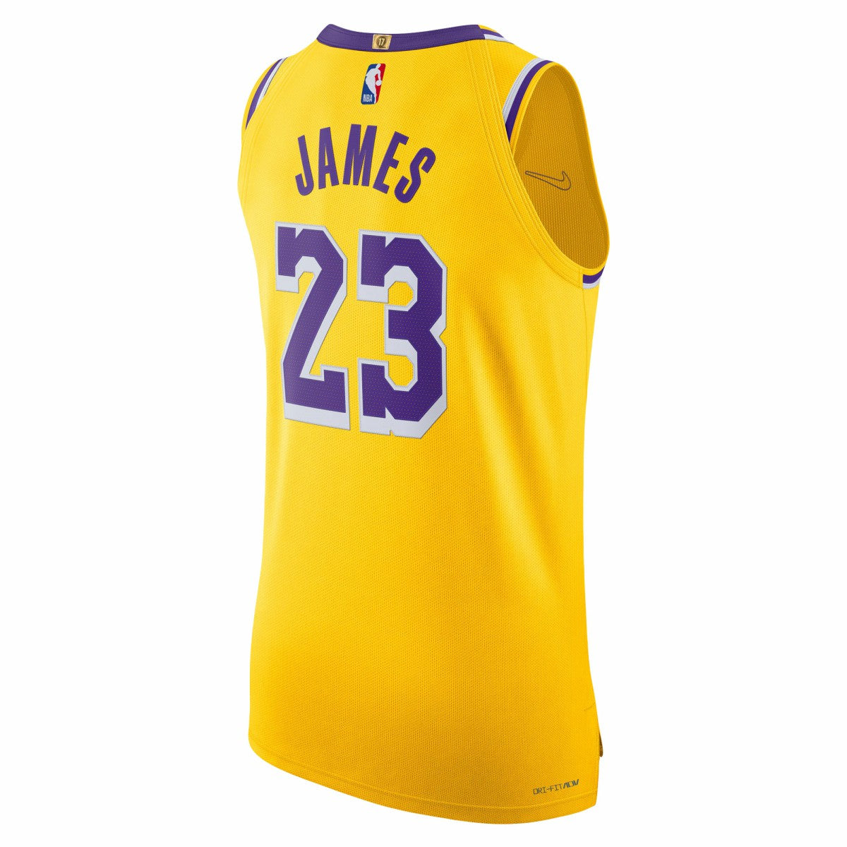 Nike LeBron James Los Angeles Lakers Authentic Jersey