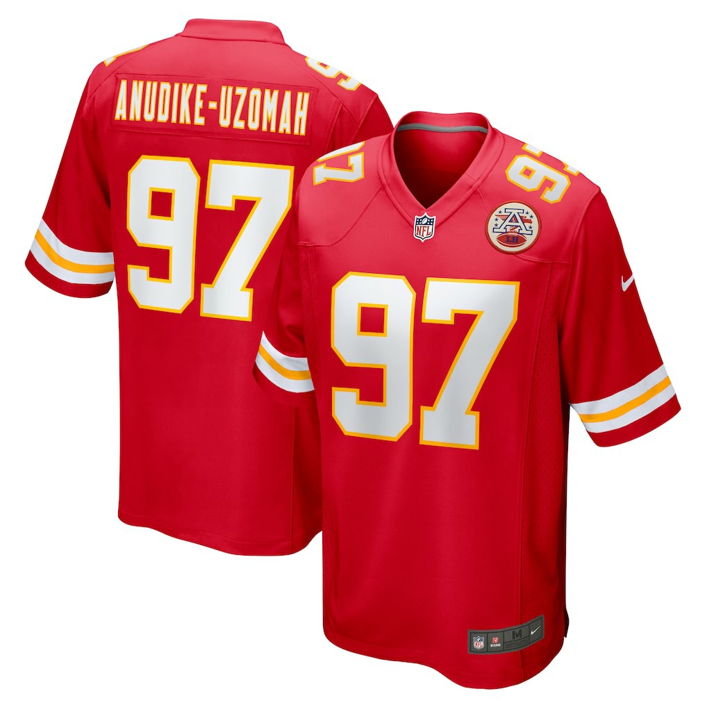 Felix Anudike-Uzomah  Game Jersey - Kansas City Chiefs Jerseys