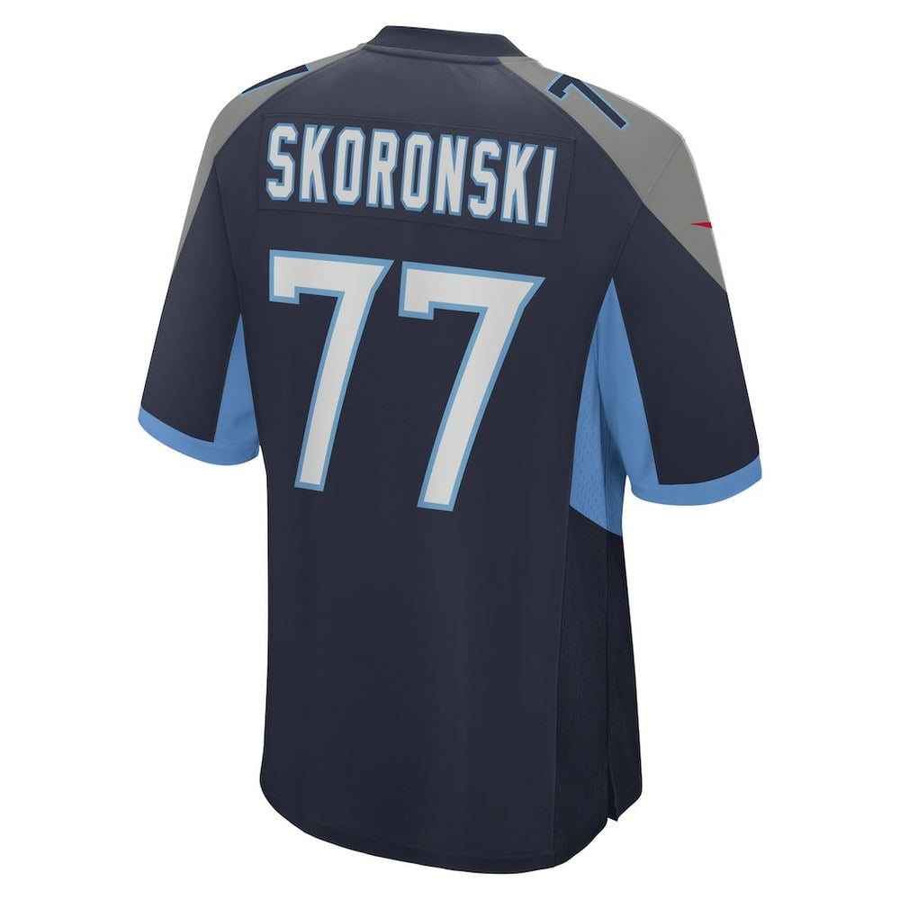Peter Skoronski  Game Jersey - Tennessee Titans Jerseys