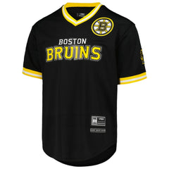 NHL Boston Bruins Pro Standard Classic Mesh V-Neck T-Shirt