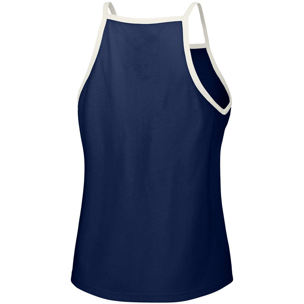Navy Houston Astros Lusso Women's Nadine Halter Tank Top