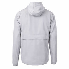 Gray Detroit Tigers Cutter & Buck Charter Eco Recycled Half-Zip Anorak Jacket