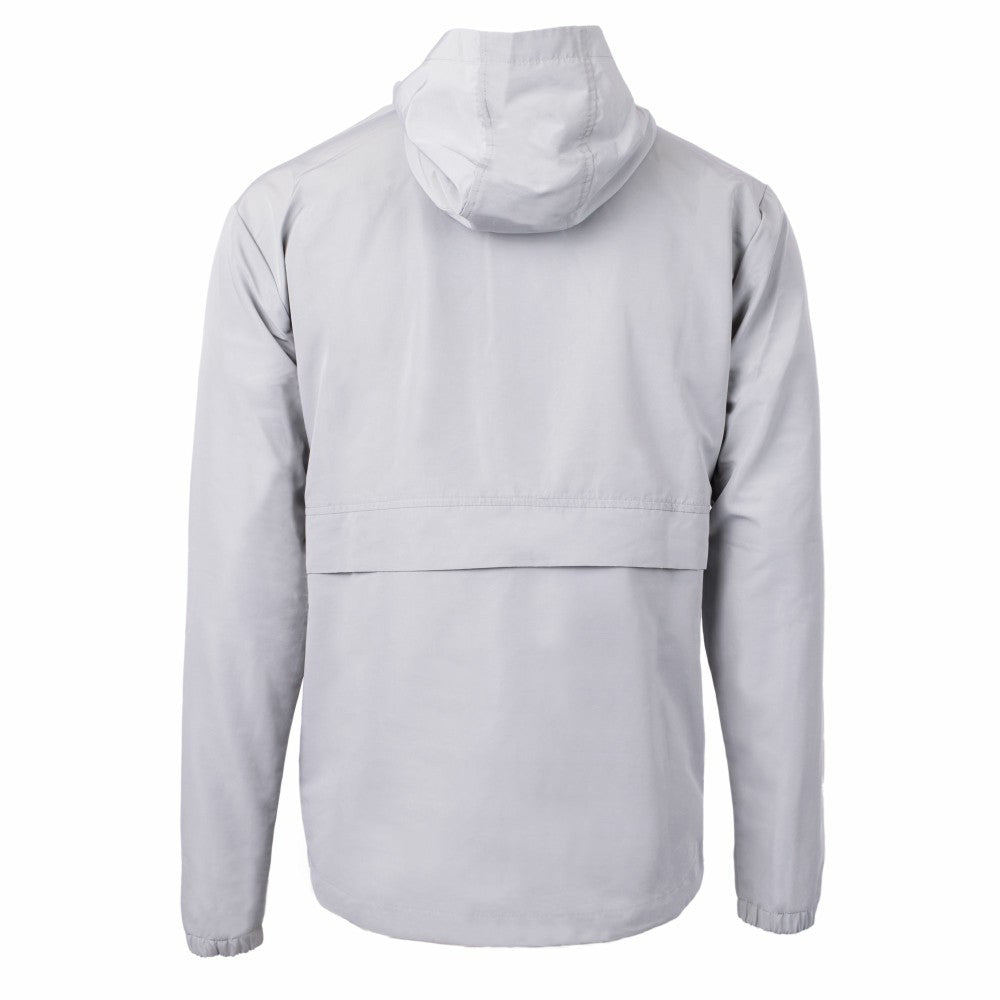 Gray New York Mets Cutter & Buck Charter Eco Recycled Half-Zip Anorak Jacket