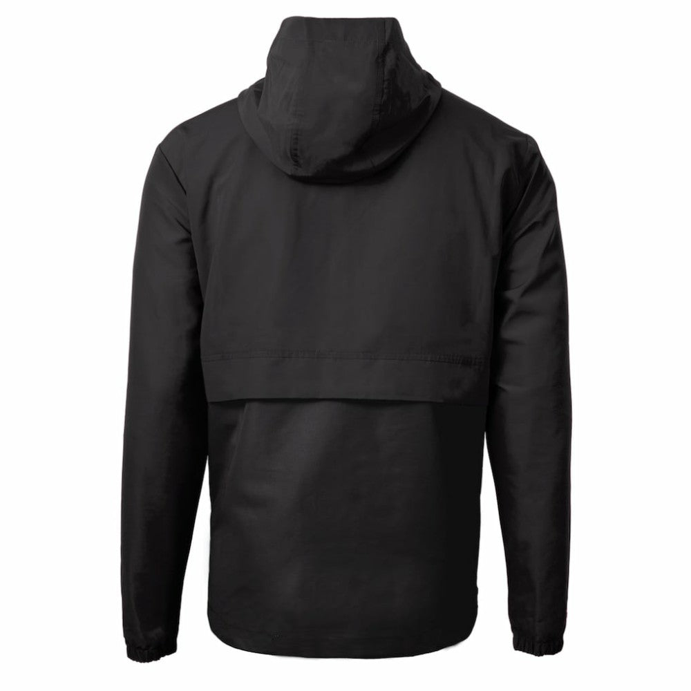 Black Pittsburgh Pirates Cutter & Buck Charter Eco Recycled Half-Zip Anorak Jacket