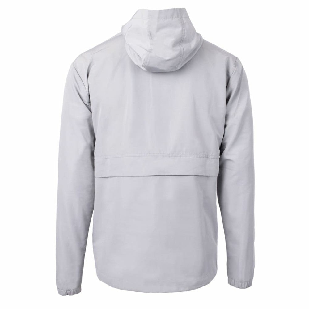 Gray Pittsburgh Pirates Cutter & Buck Charter Eco Recycled Half-Zip Anorak Jacket