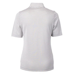 Gray San Francisco Giants Cutter & Buck Women's Virtue Eco Pique Stripe Top