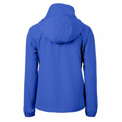 Blue Chicago Cubs Cutter & Buck Women's Charter Eco Recycled Full-Zip Jacket