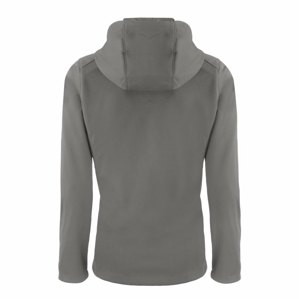 Gray Detroit Tigers Cutter & Buck Women's Evoke Eco Softshell Recycled Full-Zip Jacket