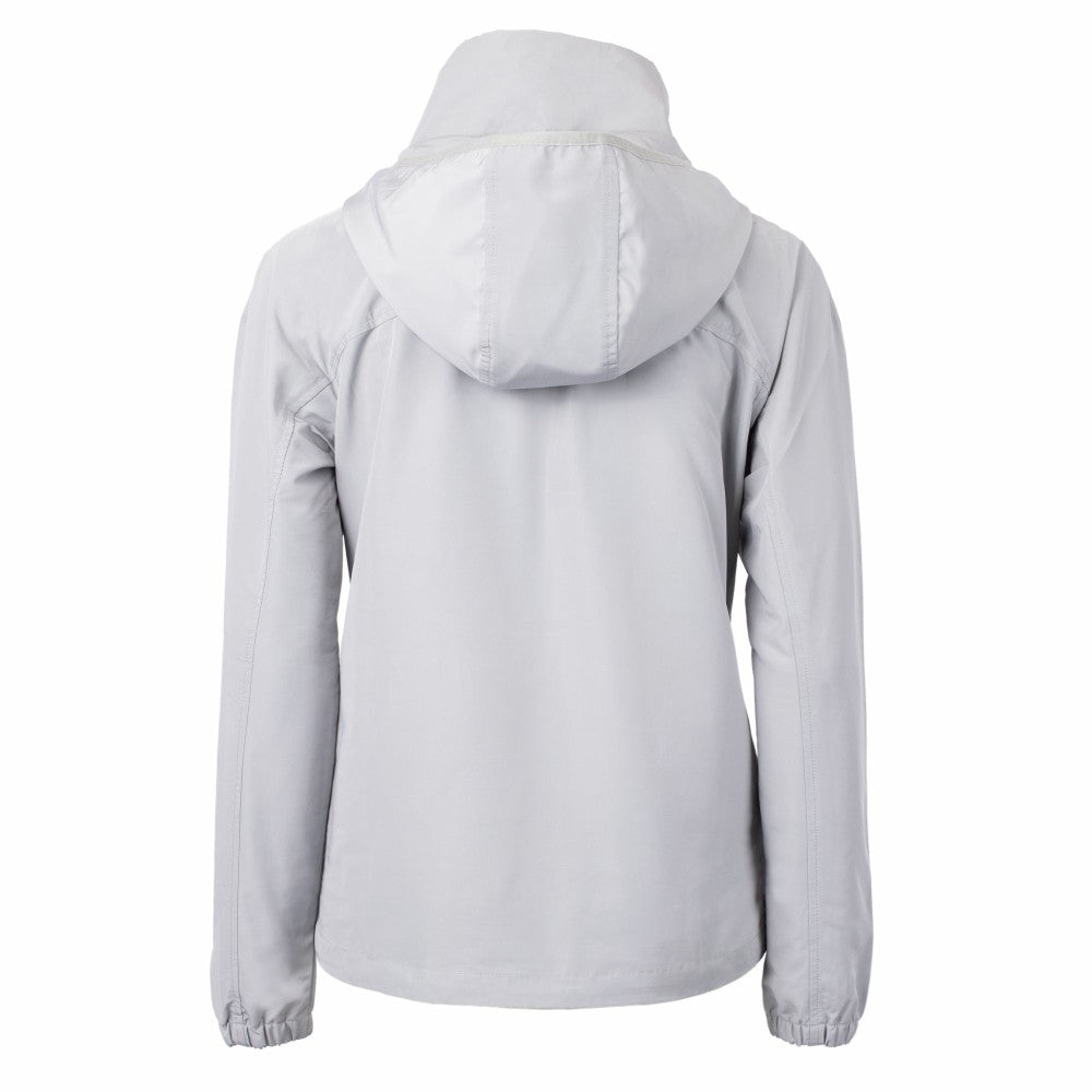 Gray Kansas City Royals Cutter & Buck Women's Charter Eco Recycled Full-Zip Jacket