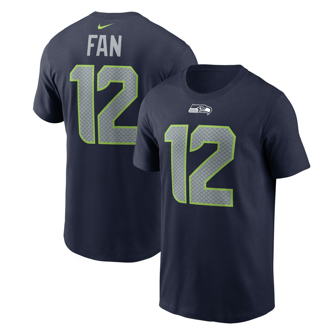 12s  Name & Number T-Shirt - Seattle Seahawks T-shirts