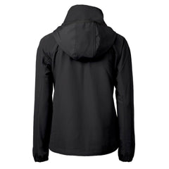 Black Los Angeles Dodgers Cutter & Buck Women's Charter Eco Recycled Full-Zip Jacket