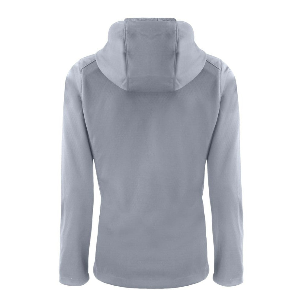 Gray Los Angeles Dodgers Cutter & Buck Women's Evoke Eco Softshell Recycled Full-Zip Jacket