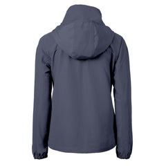 Navy Tampa Bay Rays Cutter & Buck Women's Charter Eco Recycled Full-Zip Jacket