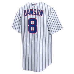 White Andre Dawson Chicago Cubs Nike Home Retired Player Replica Jersey