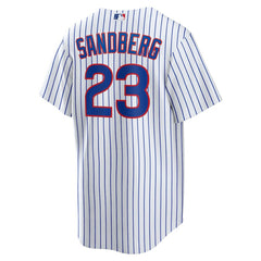 White Ryne Sandberg Chicago Cubs Nike Home Retired Player Replica Jersey