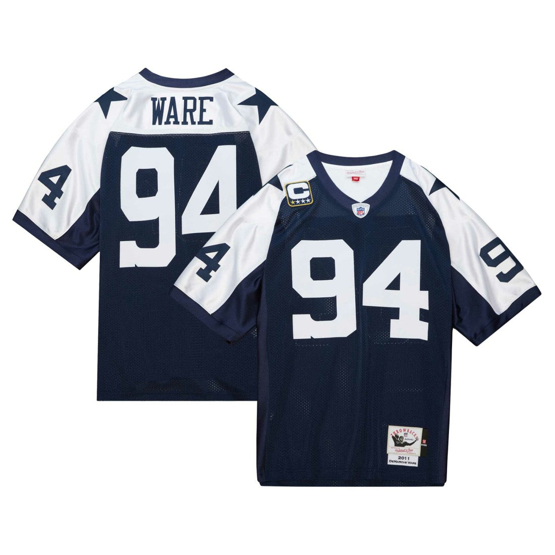 DeMarcus Ware  2011 Authentic Throwback Retired Player Jersey - Dallas Cowboys Jerseys