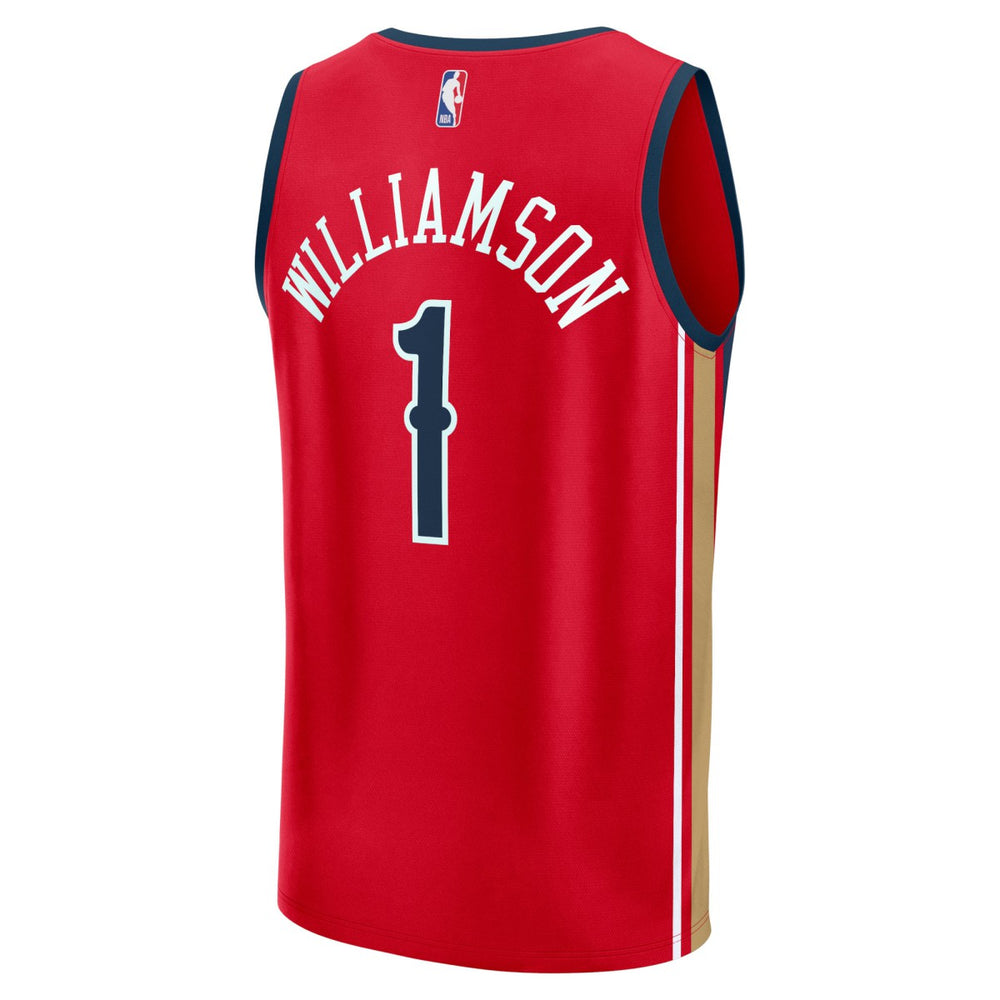 Fanatics Zion Williamson New Orleans Pelicans Fast Break Replica Jersey