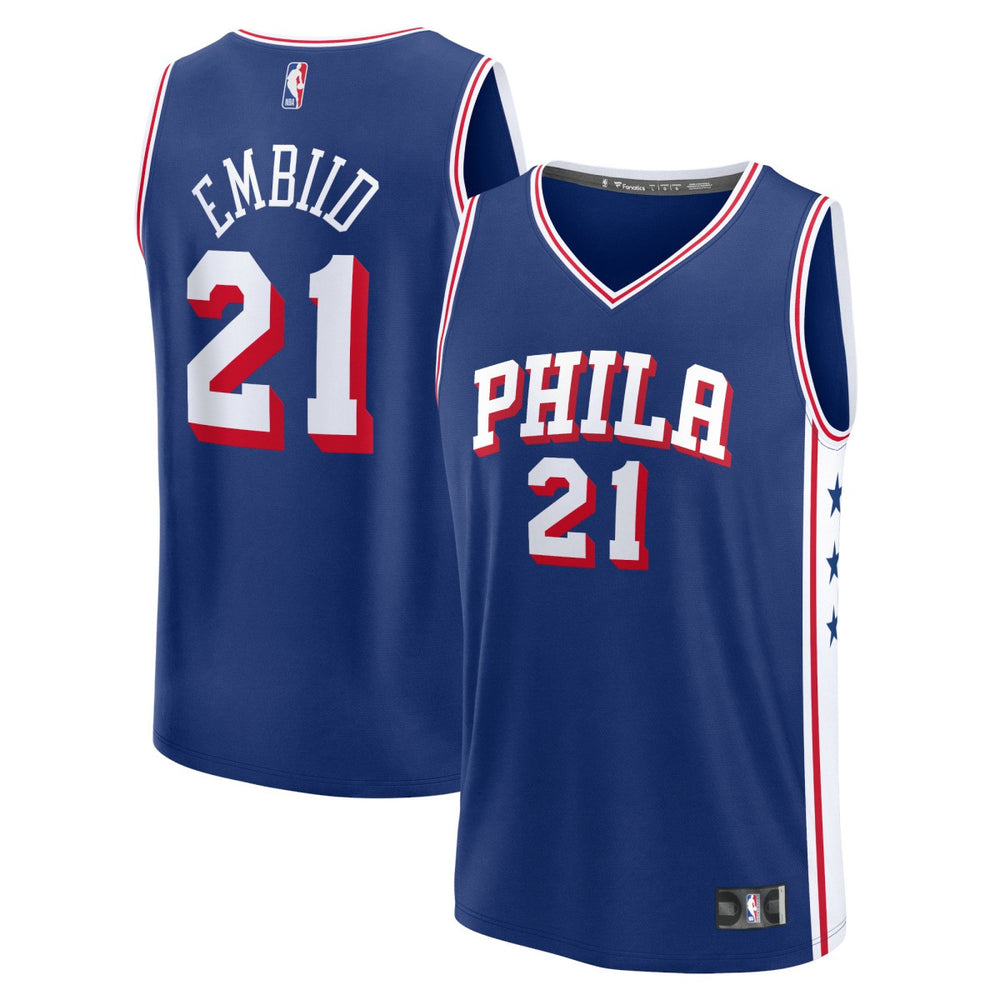Fanatics Joel Embiid Philadelphia 76ers Fast Break Replica Jersey