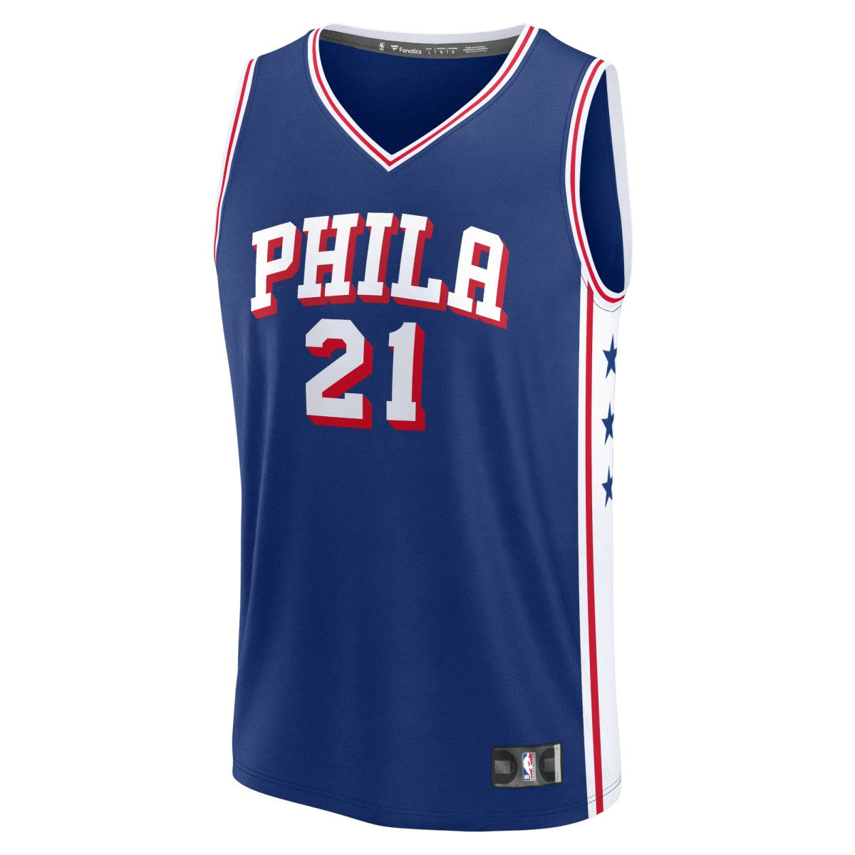 Fanatics Joel Embiid Philadelphia 76ers Fast Break Replica Jersey