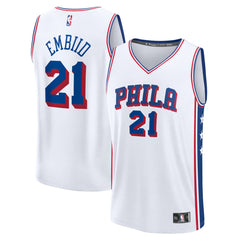Fanatics Joel Embiid Philadelphia 76ers Fast Break Replica Jersey