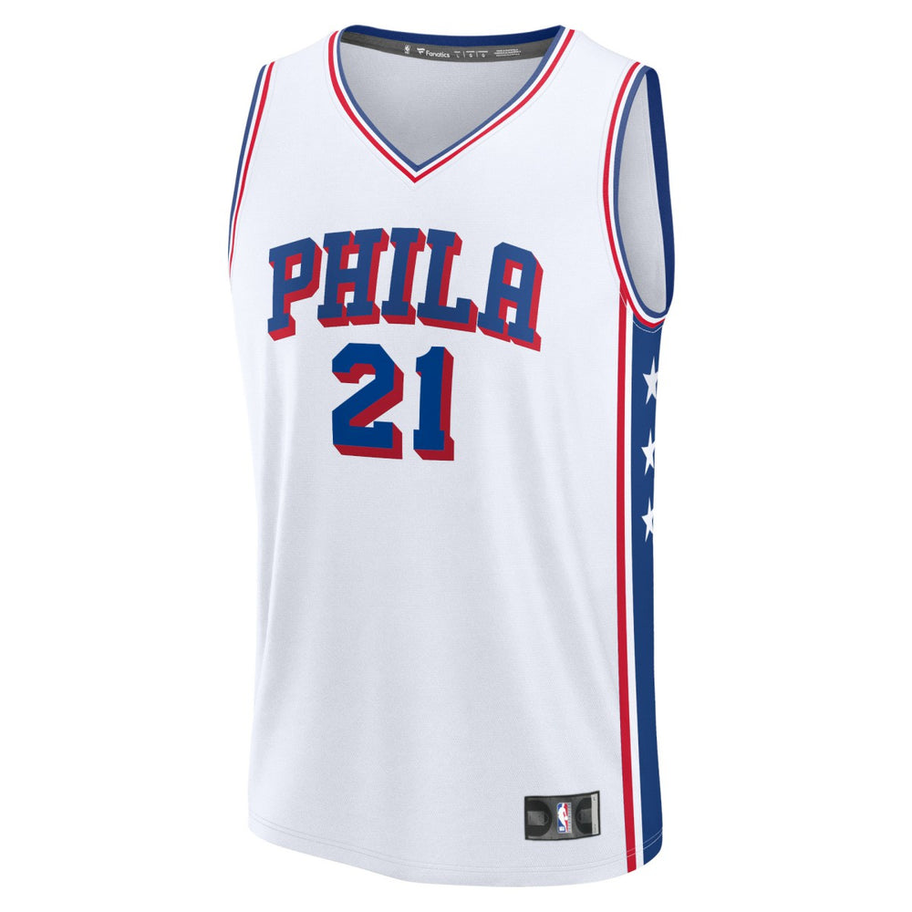 Fanatics Joel Embiid Philadelphia 76ers Fast Break Replica Jersey