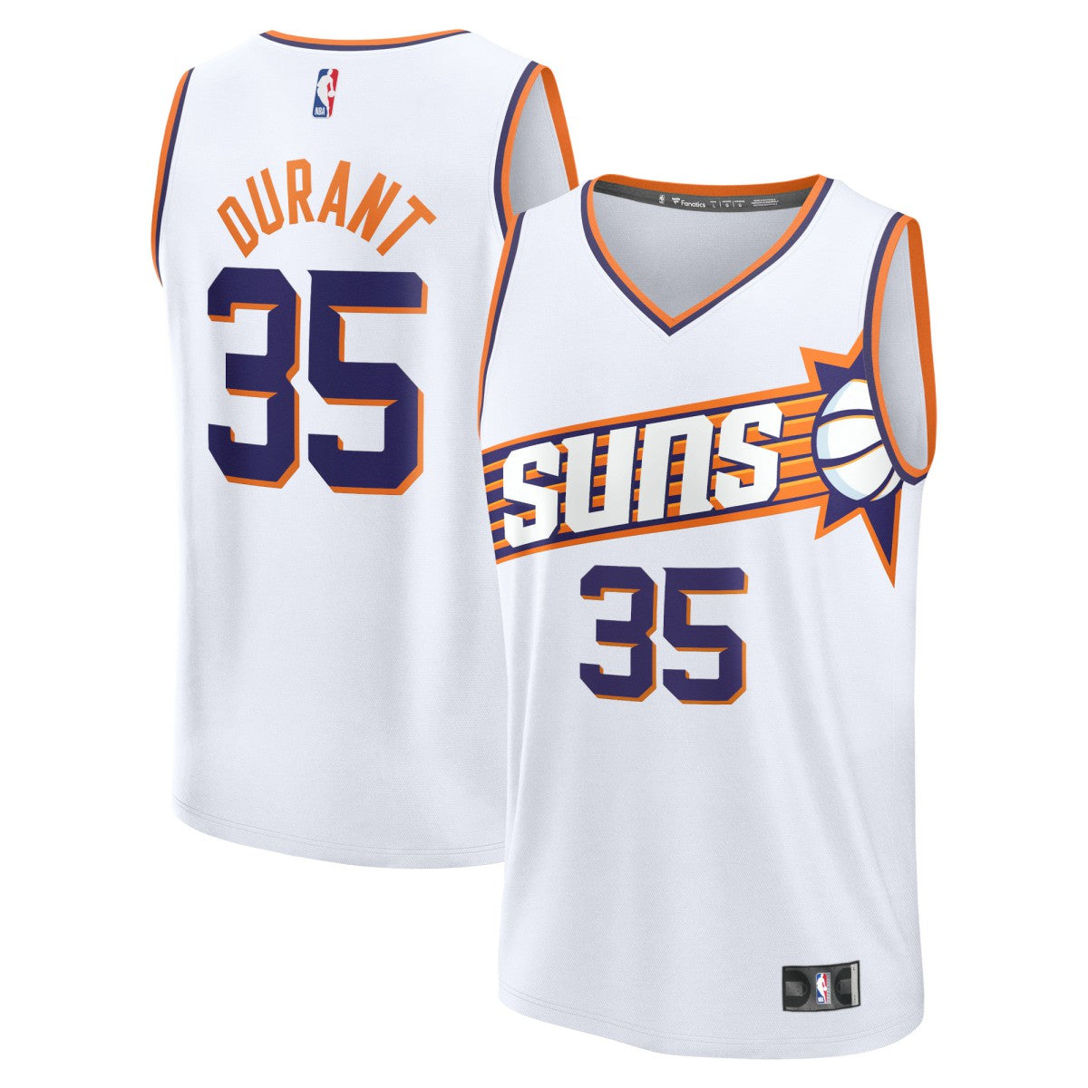 Fanatics Kevin Durant Phoenix Suns Fast Break Replica Jersey