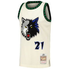 Mitchell & Ness Kevin Garnett Minnesota Timberwolves Chainstitch Swingman Jersey
