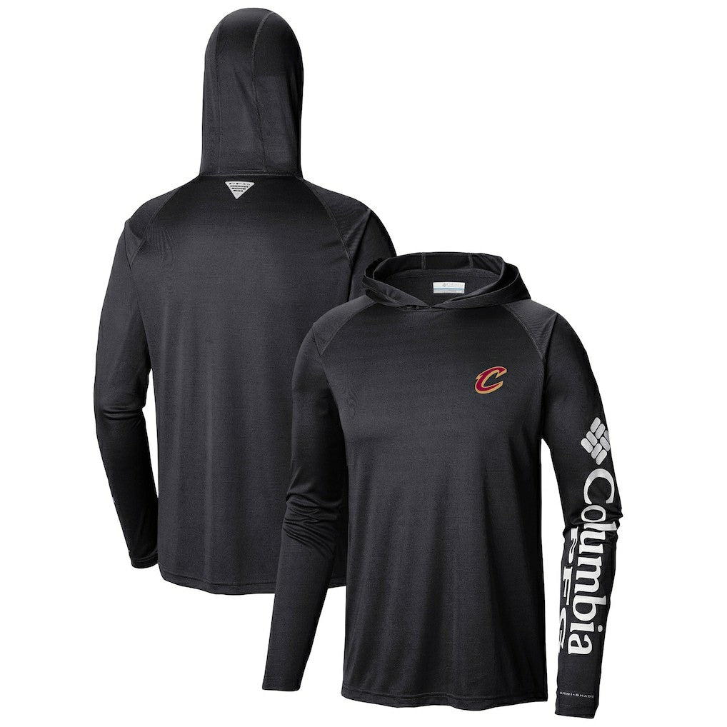 Columbia Cleveland Cavaliers Terminal Tackle Long Sleeve Hoodie T-Shirt sale