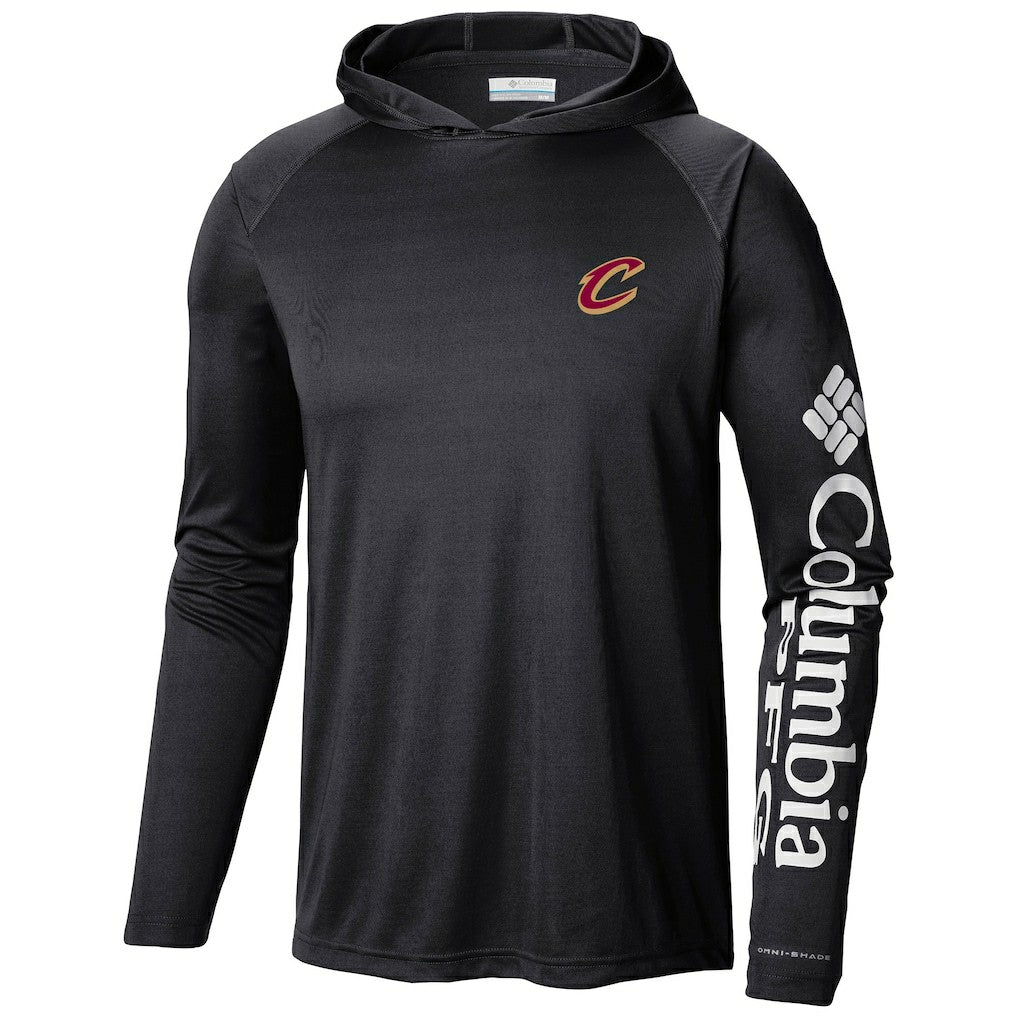 Columbia Cleveland Cavaliers Terminal Tackle Long Sleeve Hoodie T-Shirt sale