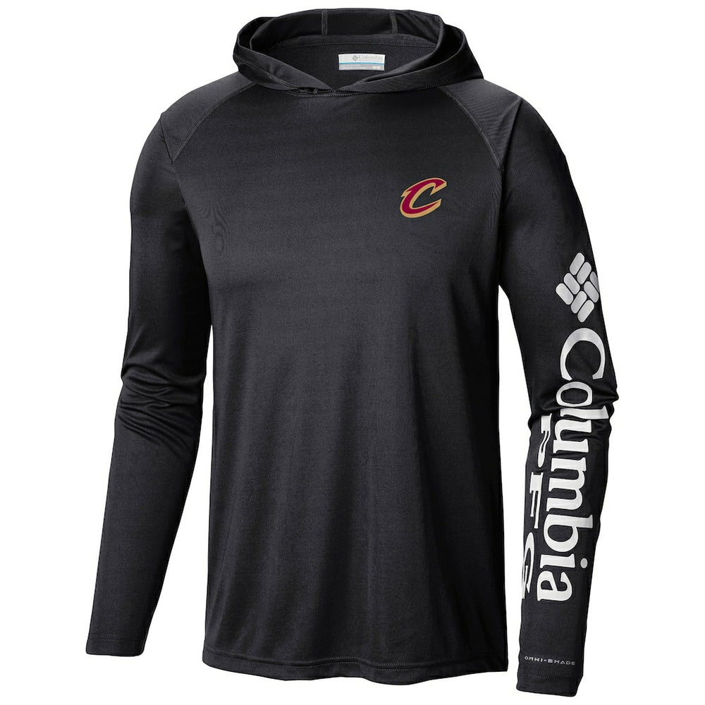 Columbia Cleveland Cavaliers Terminal Tackle Long Sleeve Hoodie T-Shirt sale