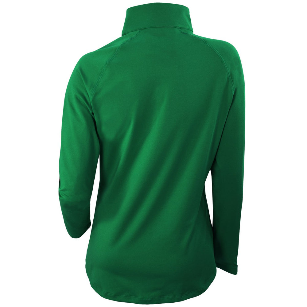 Columbia Milwaukee Bucks Women's Omni-Wick Outward Nine Quarter-Zip Pullover Top